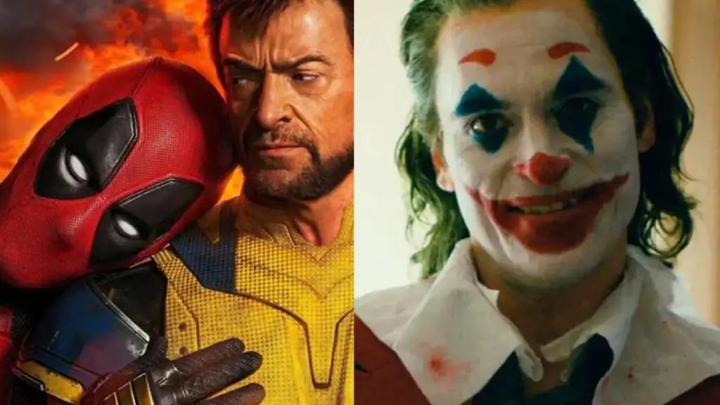Deadpool e Wolverine ultrapassam o Coringa em bilheteria mundial.