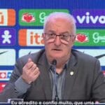 Técnico da Seleção elogia Estêvão e pede paciência. Técnico da Seleção elogia Estêvão e pede paciência.