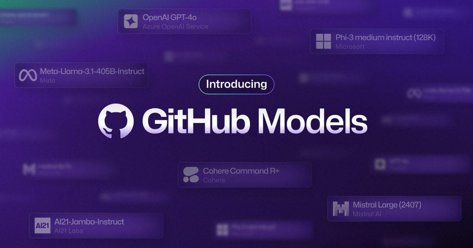 Plataforma GitHub simplifica acesso a modelos de IA para desenvolvedores.
