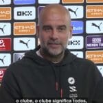 Guardiola defende declaração de Gündoğan sobre a superioridade do Manchester City. Guardiola defende declaração de Gündoğan sobre a superioridade do Manchester City.