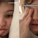 Influenciadora com câncer terminal descobre nódulos nos seios.