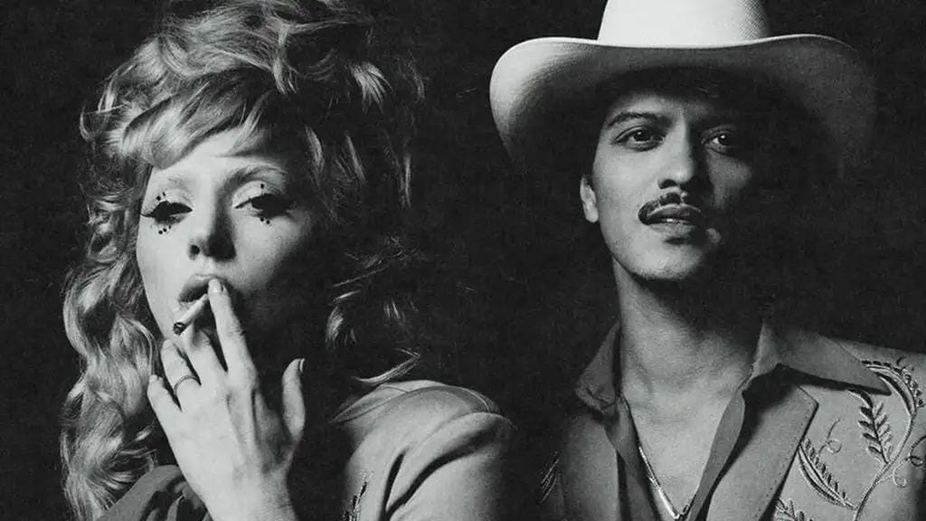 Dueto de Lady Gaga e Bruno Mars escala o Spotify Global.