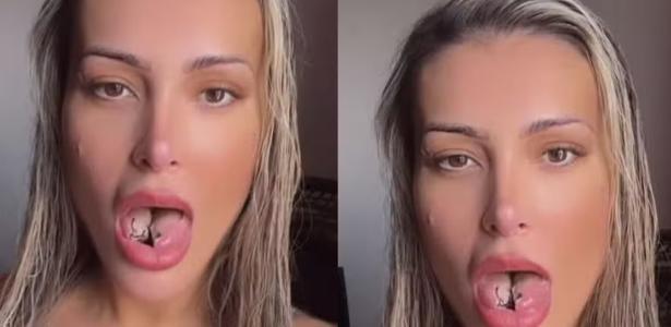 Urach corta a língua por mídia e sexo.