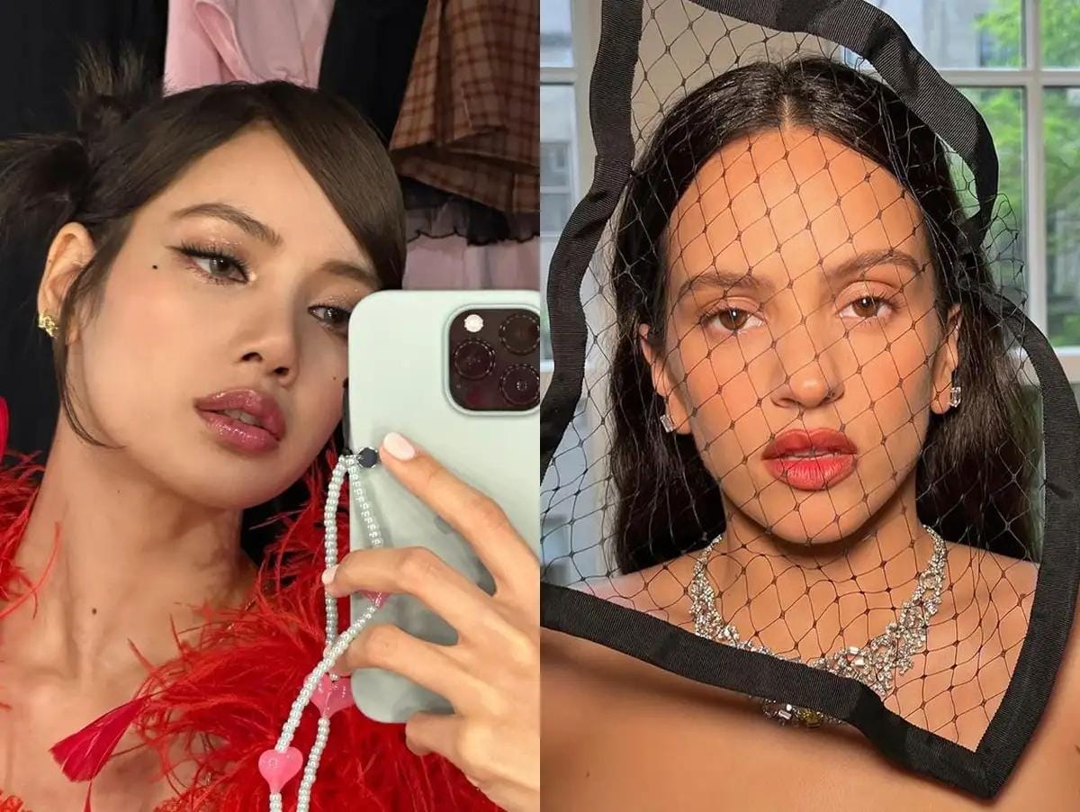 Lisa do BLACKPINK e Rosalía se unem em nova colaboração empolgante.