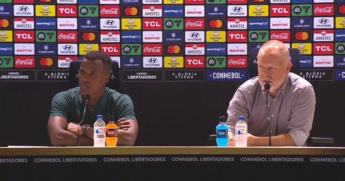 Mano Menezes elogia classificação do Flu para a Libertadores.