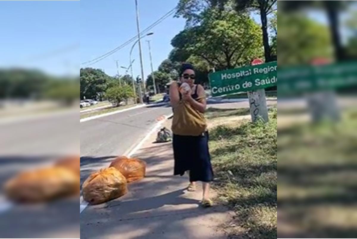 Mulher violenta é ameaça constante para família no Guará.