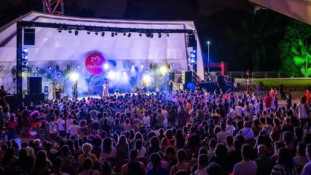 Natura amplia patrocínio e anuncia festivais musicais em 2024.