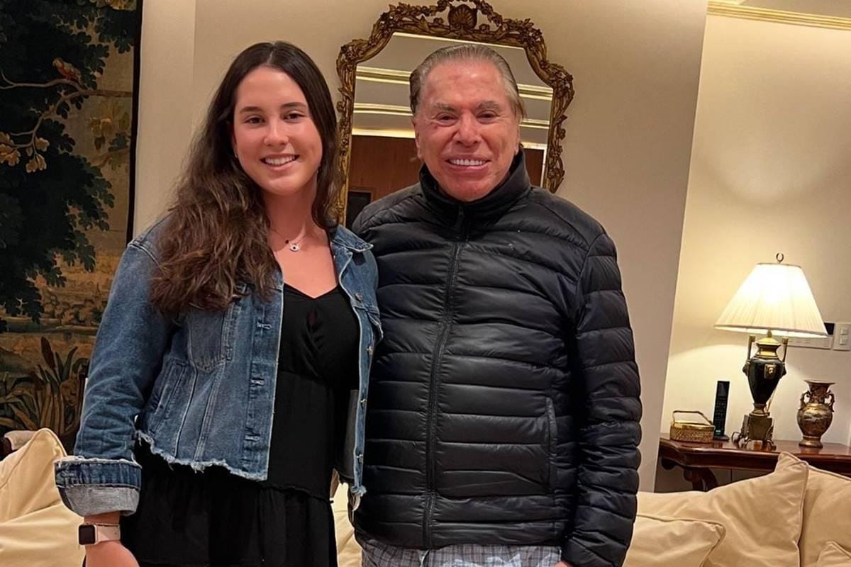 A neta de Silvio Santos revela sinal especial do avô.