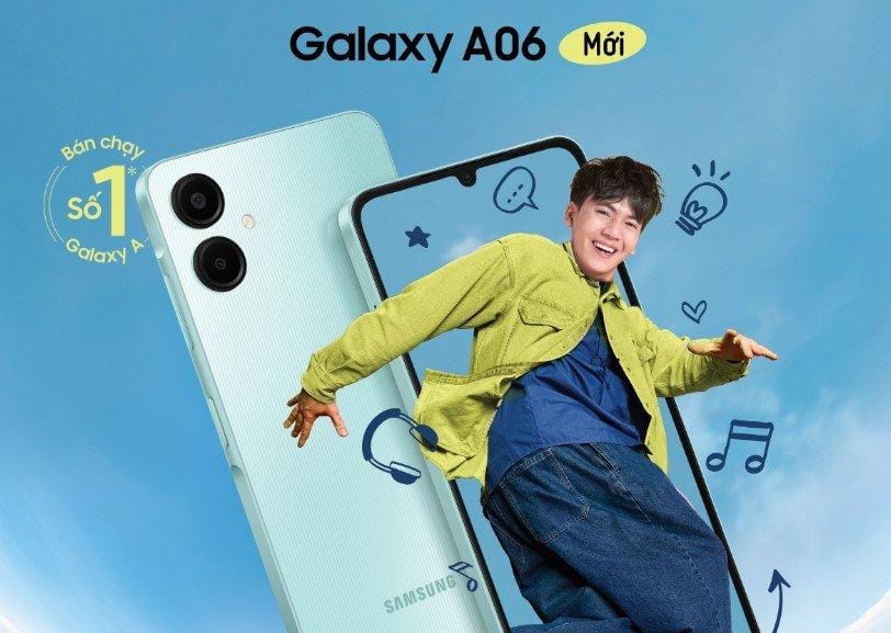 Samsung Galaxy A06: a opção mais acessível da Samsung para 2024.