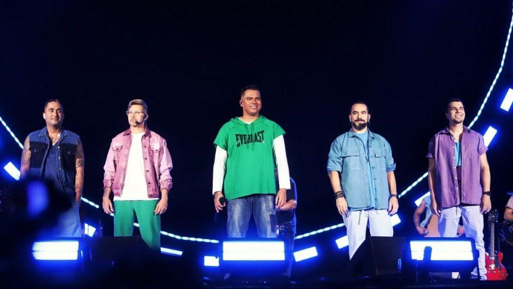 Show do Sorriso Maroto no Maracanã reúne 60 mil fãs.