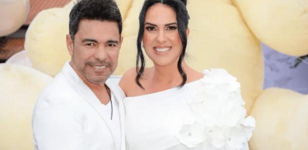 Graciele Lacerda revela sentimentos sobre casamento surpresa de Zezé di Camargo.