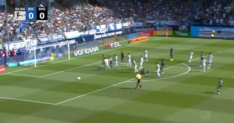 Brilhante vitória da Borussia M’Gladbach sobre o Bochum na Bundesliga.