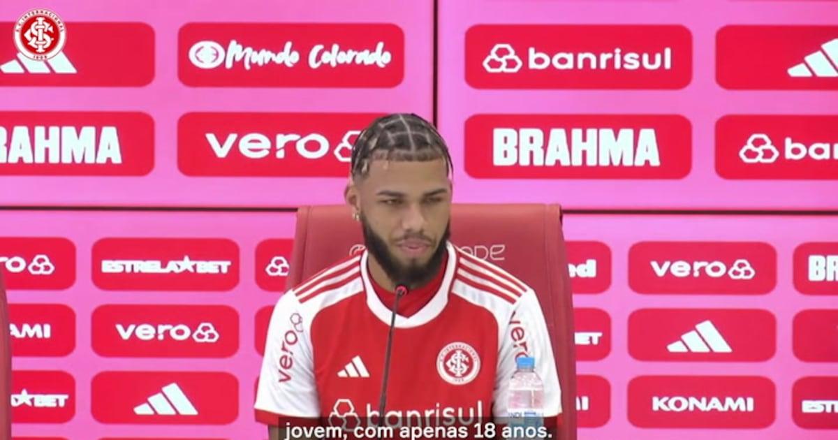 Novo reforço do Inter: Nathan compartilha sua experiência internacional.